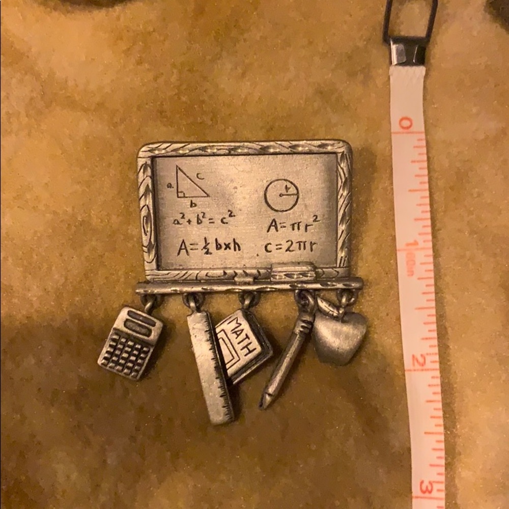 Arithmetic Brooch/Pin - Picture 5 of 5